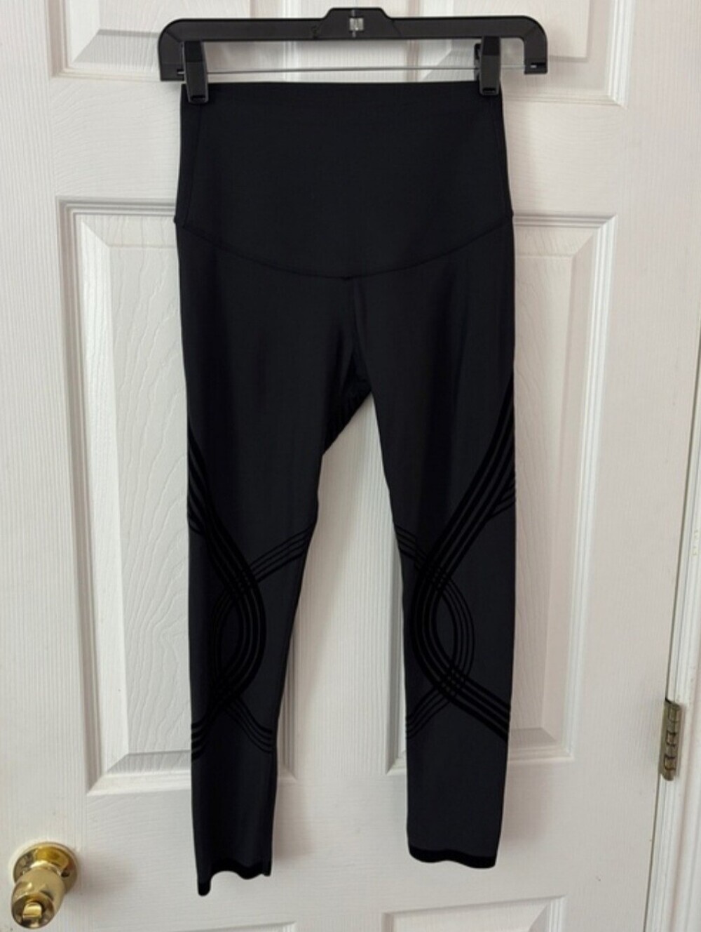 Fanka Reversible Compression Leggings Black Size S/M Knee Thigh Support - Picture 7 of 7